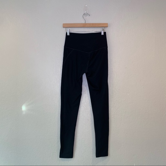 Girlfriend Collective Black Compressive High Rise Sustainable Leggings Small - Picture 3 of 9